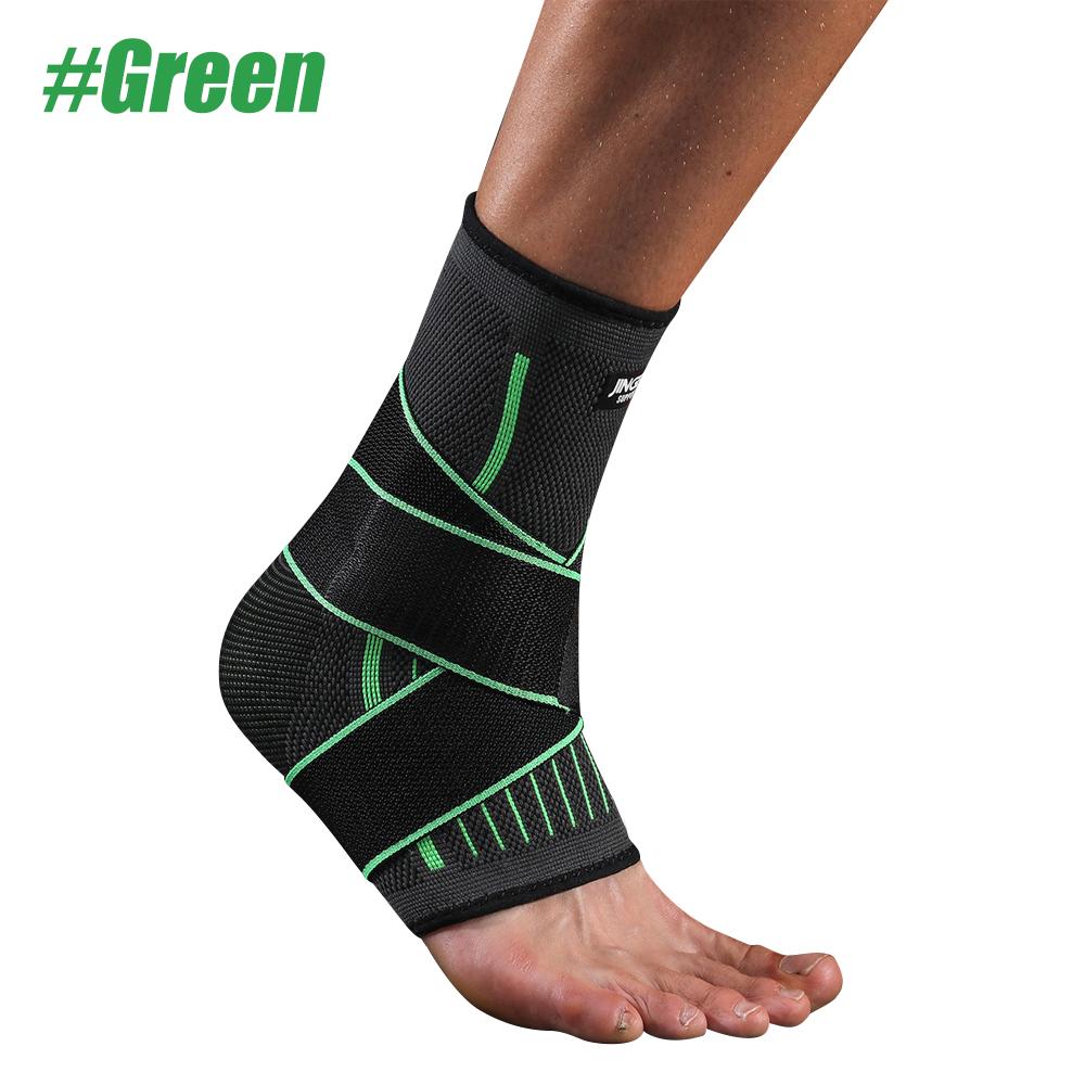 1Pcs Ankle Support Brace Socks Breathable Compression Sleeve Adjustable Wrap Stabilizer For Arthritis Gym Sports
