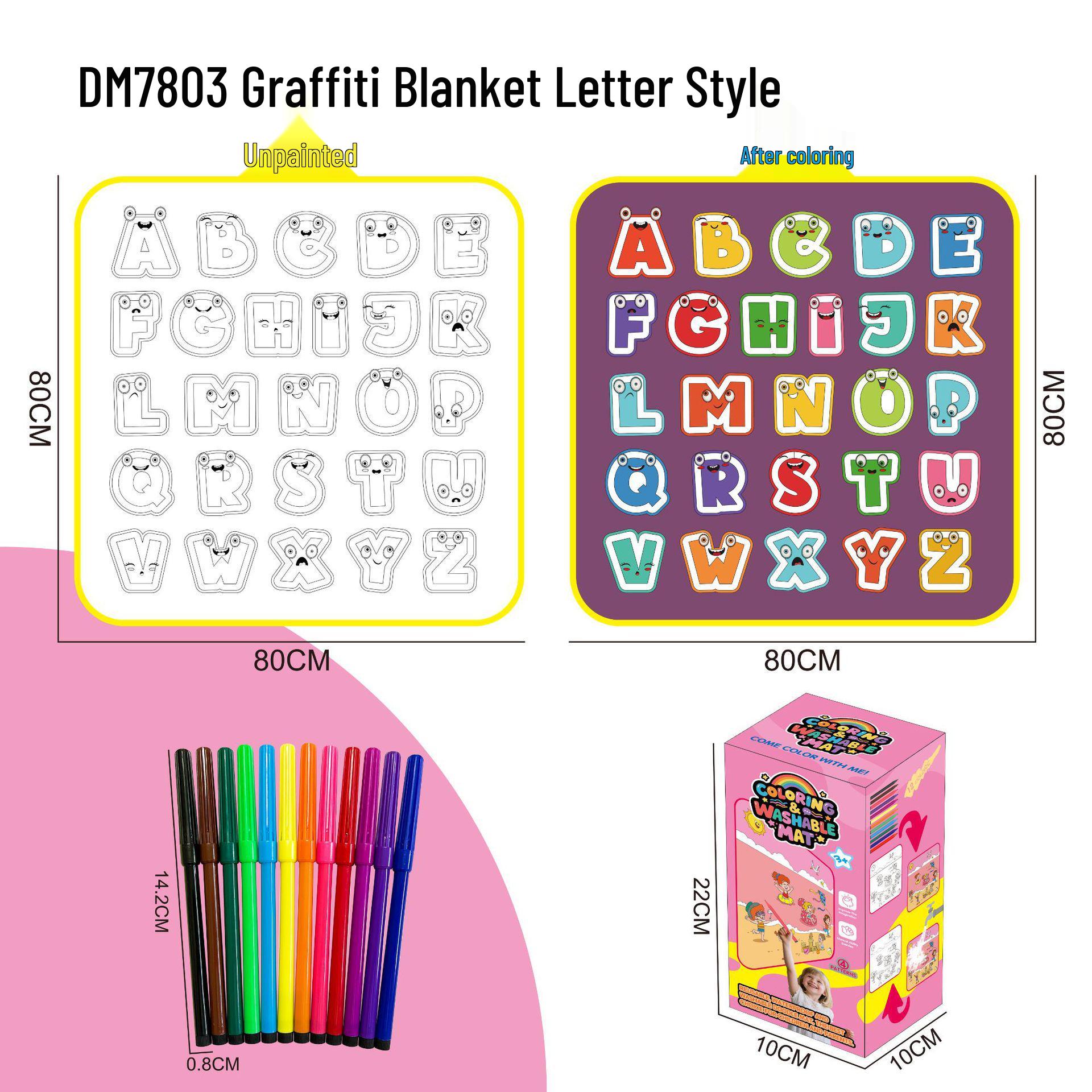 

Magic Water Canvas: Children s Watercolor Doodle Cloth for Early Education and Creative Kindergarten Crafting