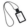 Retractable ID Badge Holder with Lanyard for Office and Bus Cards