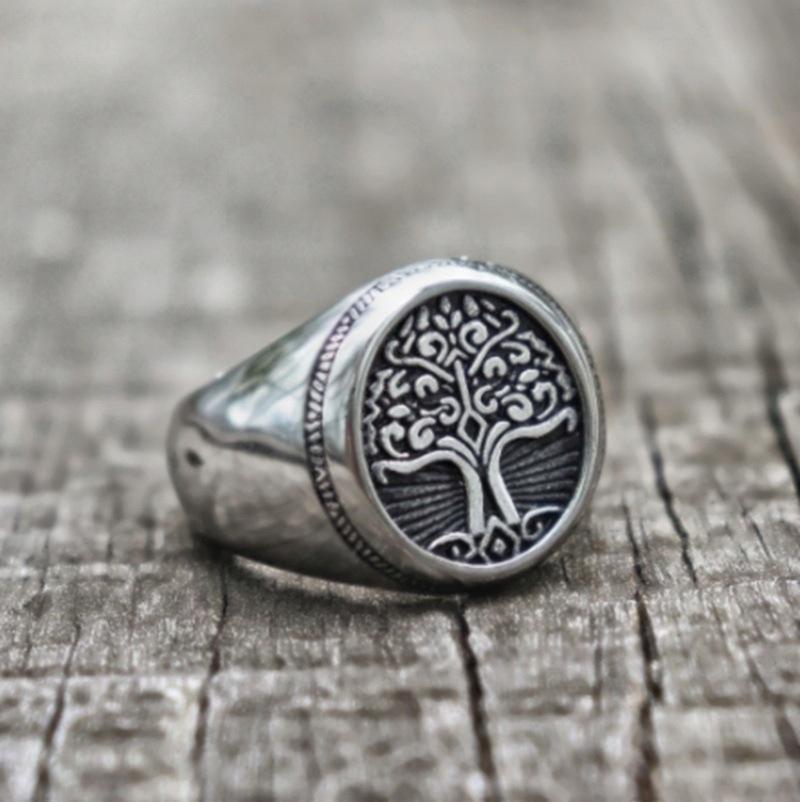 Viking Ring Tree Of Life Yggdrasil Odin 401
