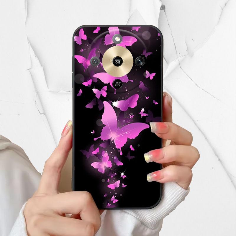 For Honor X9d Case Soft TPU Phone Case For Honor Magic8 Lite Matte Back Cover For Honor X70 Shockproof Silicone Bumper Funda