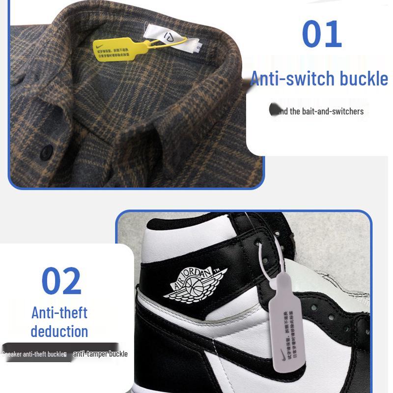 Lehui Tamper-Proof Závěsná etiketa a Bezpečnostní pečeť na oděvy