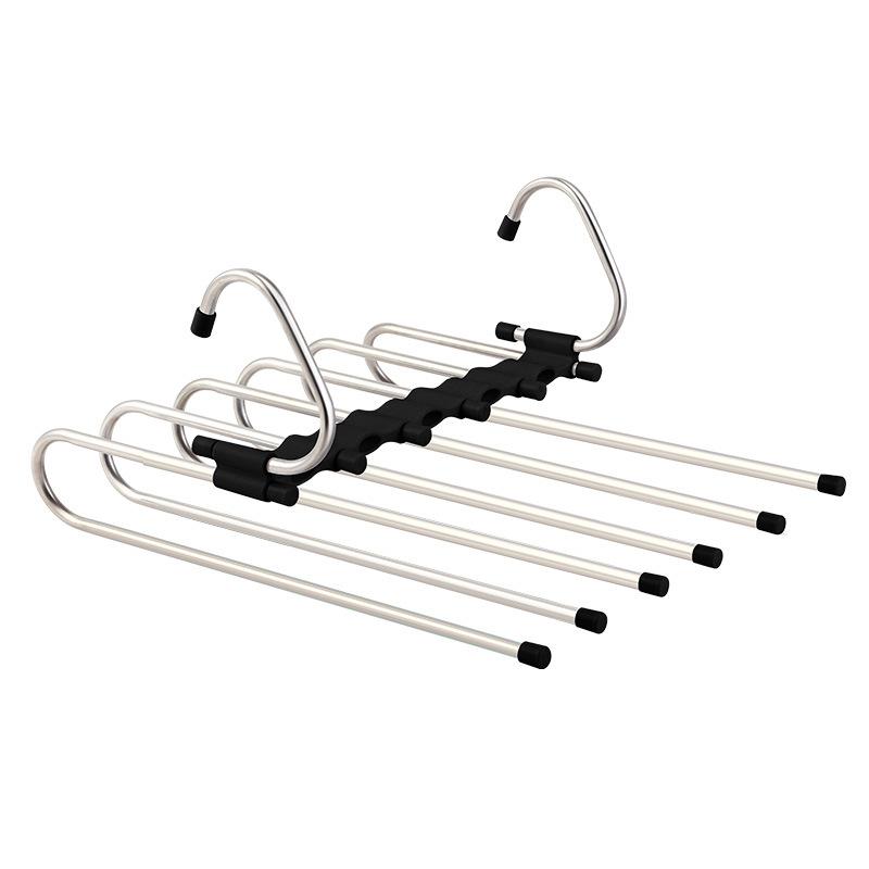 Folding Clothes Hanger Does Not Take Up Space, Multifunctional Storage Tool, Multi-layer Folding Drawer Pants Hanger