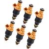 Motoforti 6pcs 0280150943 FOTZ9F593C Fuel Injector for Ford Bronco 5.0L/5.8L V8 93-94 for Ford E-150 Econoline 4.6L V8. 1993-1994 1997-2003