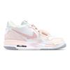 Jordan Legacy 312 Slip Resistant Abrasion Resistant Low Top Vintage Basketball Shoes Women's White Pink HF0747-151(Team47-312F)