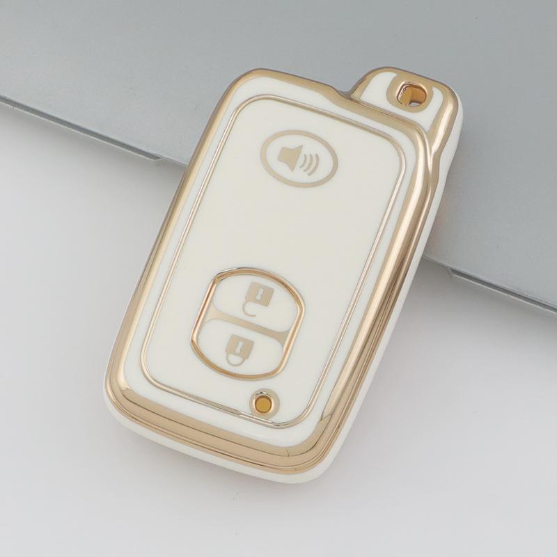 2 3 4 Buttons TPU Car Key Case for Toyota Aqua RAV4 Land Cruiser Camry Prado Corolla Prius Cover Keyless Remote Fob 2013 2014