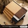 Eco-friendly Notebook Set Made of Coffee Grounds Cork Customizable Business Office Notepad with Gift Box Packaging