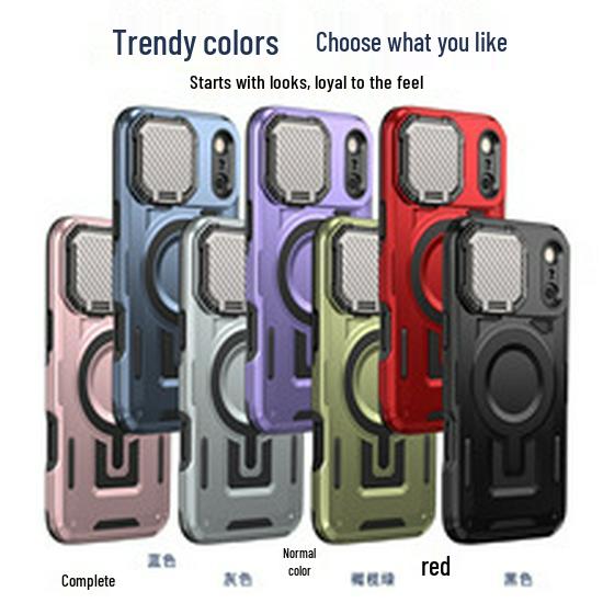 Apple iPhone 17 & Google Pixel 9 Defender Case: Three-Proof, Drop-Proof, Invisible Stand