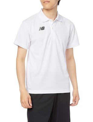 Polo Shirt Game Polo Shirt JMTP1418 White XL [New Balance] (WT)