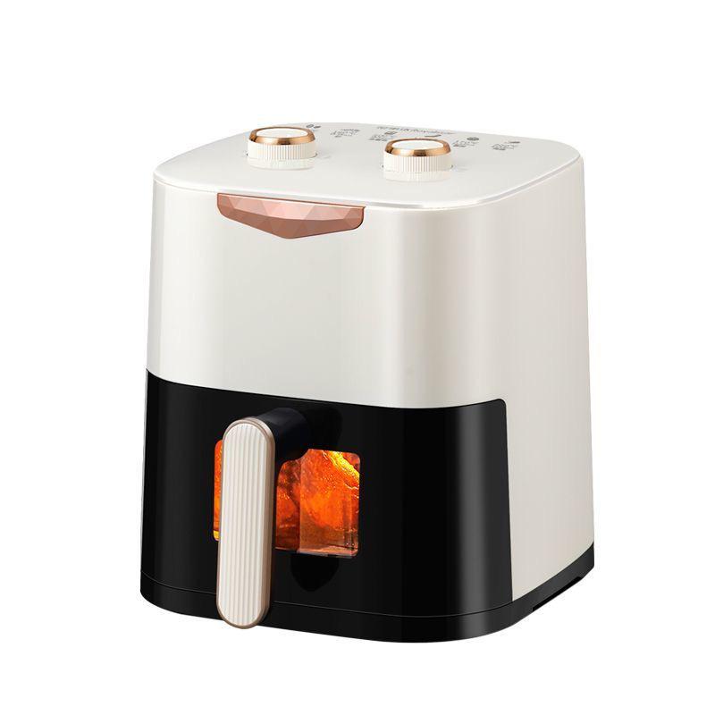 Stor kapacitet Multifunktionell Glas Airfryer med Cool-touch-vred—Perfekt för Pommes Frites och Mer!