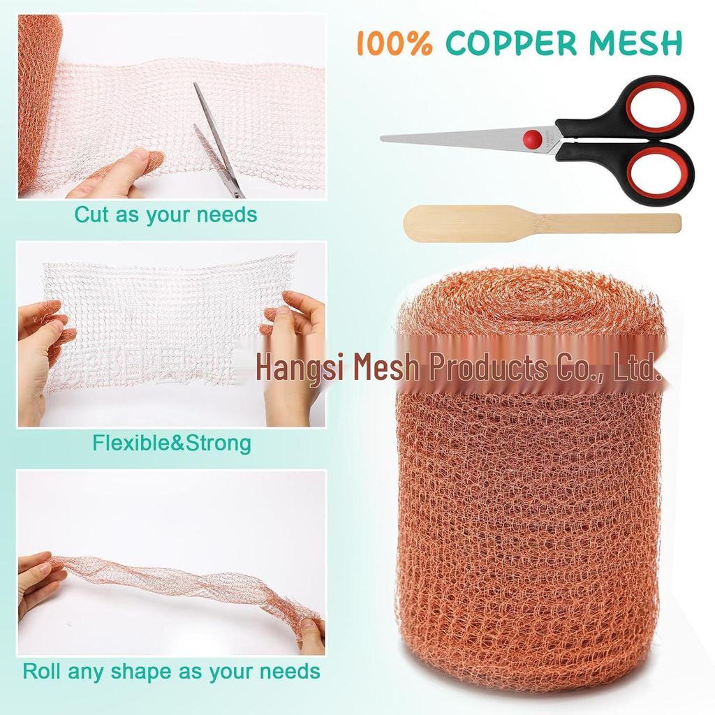 Cross-border Copper Mesh Snail-Repellent Shielding Net for Distillation and Rat-Proof Applications