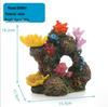 Coral Reef Aquarium Decorations - Resin Fish Tank Ornaments for Micro Landscapes