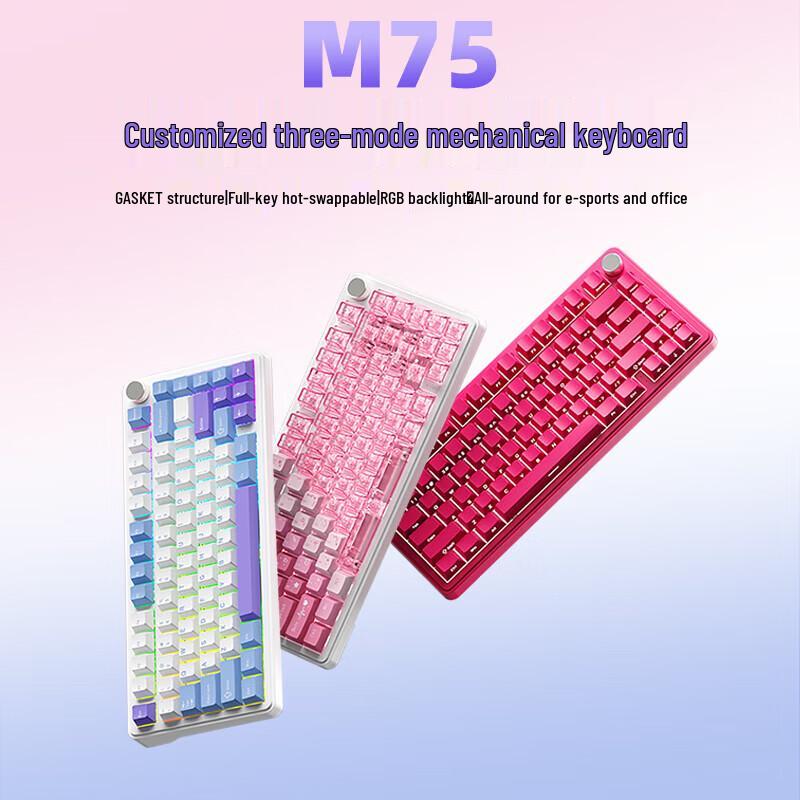 TECHNOLOGY M75 Tri-Mode Hot-Swappable Mechanical Keyboard
