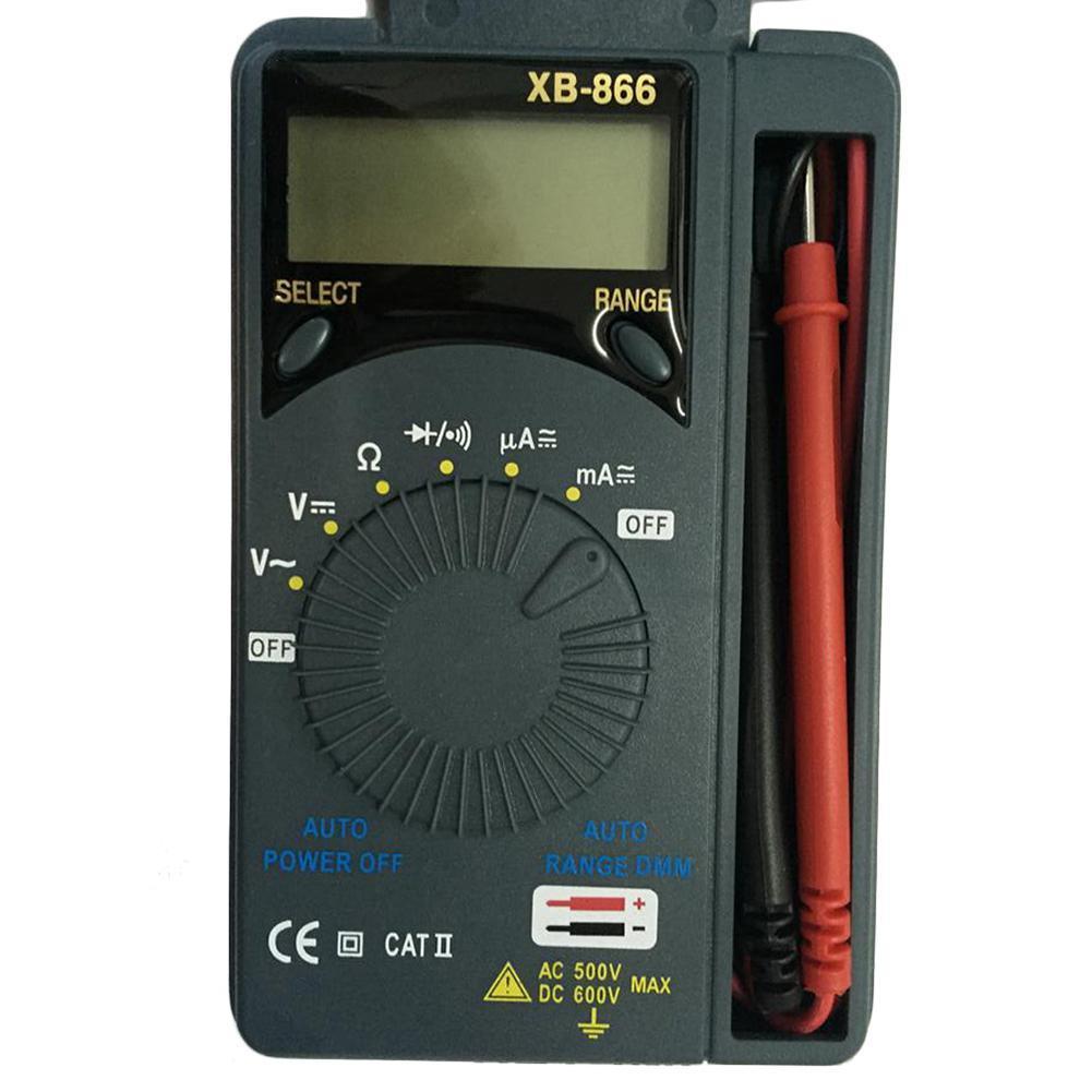 Flexzion Digital Multimeter Voltmeter Ammeter Ohmmeter Multi Tester Handheld Tool with LCD Display and Test Leads for Household Automotive Electrical Components in Yellow Flexzion Digital Multimeter Voltmeter Ammeter Ohmmeter Multi Tester Handheld Tool with LCD Display and Test Leads for Household Automotive Electrical Components in Yellow