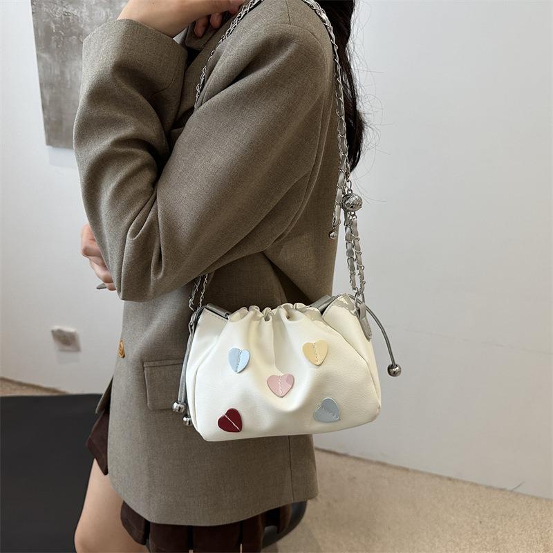 Fashion Shoulder Handbag Messenger Bag Women's New Bag Popular and Beautiful Summer Bucket Bag