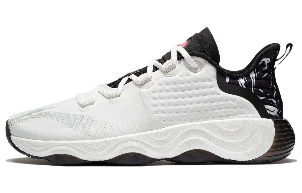 Li Ning Wujie 3 Низкие Повседневные Кроссовки Мужские Белый Черный AFVS003-4 39.5