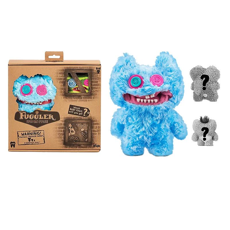FUGG FAMILY Ugly Fuggler Tooth Monster Original Plush Toys MINI RASCALS BABY MOSTER Stuffed Filled Doll Gift for Kids