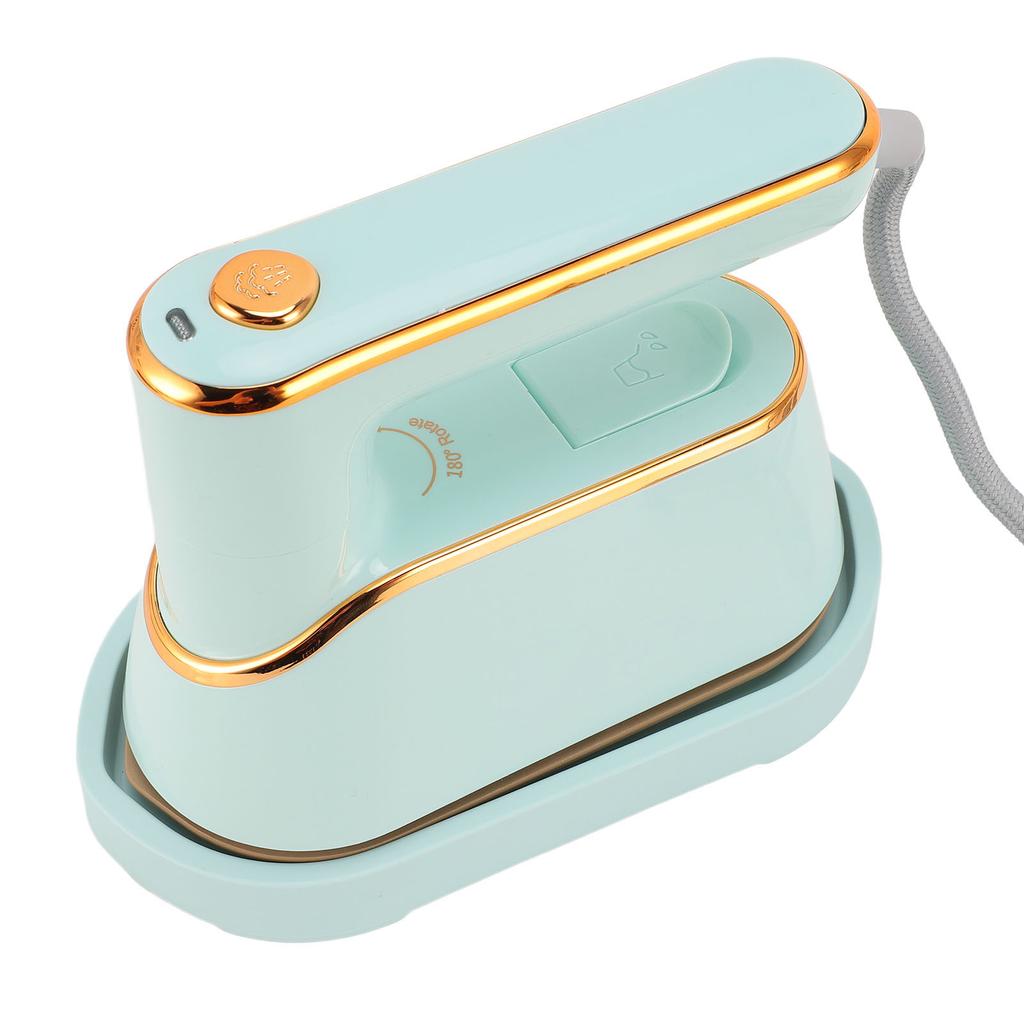 Handheld Steam Iron 1300W 20S Fast Preheating Rotating Handle Travel Garment Iron Built In Turbine W