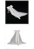 2020 Korean Style Bridal Veil & Hair Comb – White Fairy Headdress, Sweet & Simple Wedding Dress Accessory