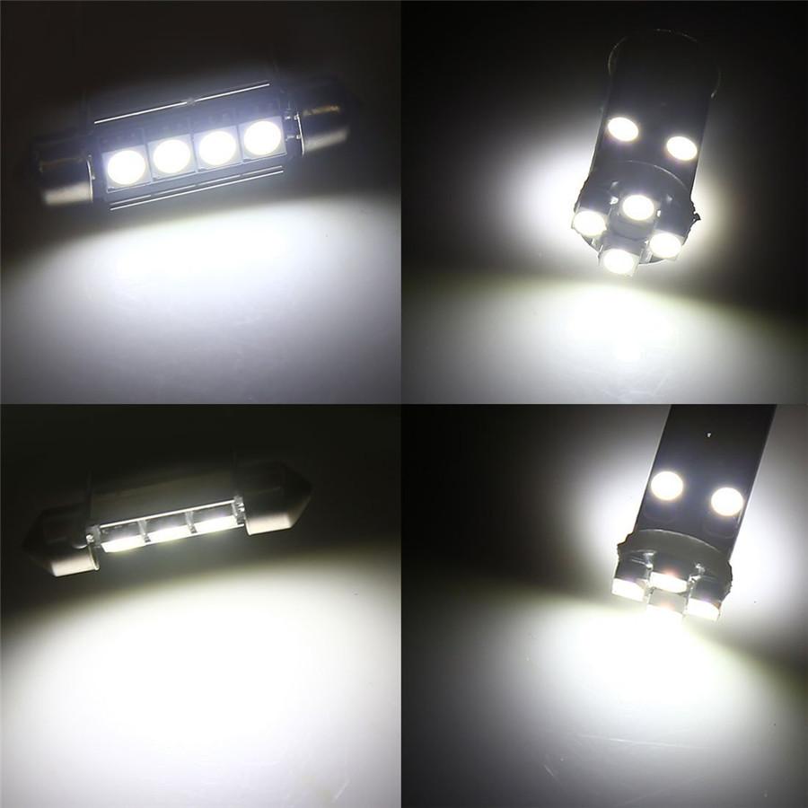 21x for BMW E46 Sedan Coupe M3 1999-2005 Canbus White Car LED Light Interior Dome Map Reading ,Glove Box Light, Footwell Light,License Plate Light Kit