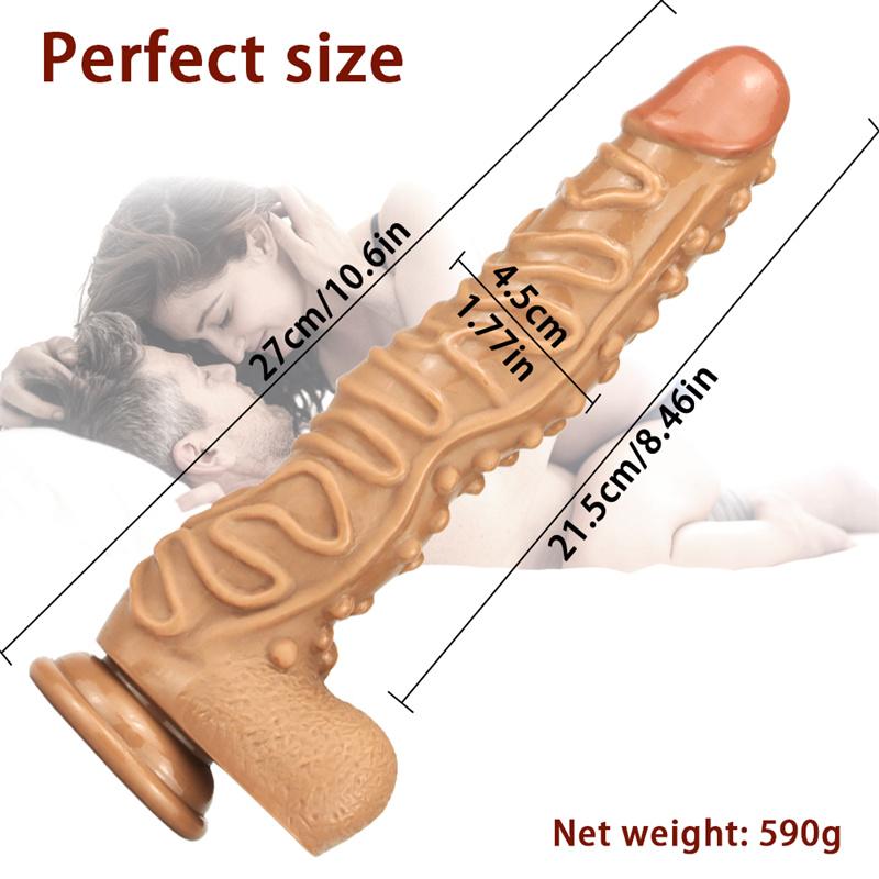 Female Artificial Dildo Crystal Transparent Dildo Adult Masturbator
