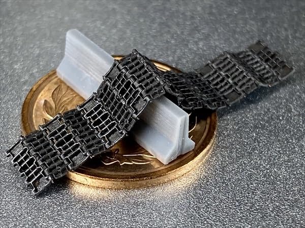 Firestarter sovjetisk vaffelmønster bevegelig skinnesett Plastmodelldeler 1/72 T-34 Ver.2 FS-R_TRUCK2_72 (Tank)