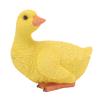 Duck Ornament Resin Weather Resistant Cute Vivid Expression Duck Statues Sculpture for Garden Yard Pond