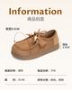 Taiheyuan Old Beijing Cloth Shoes Women's Shoes Autumn Casual Single Shoes Soft soled Anti slip Lightweight Fashion Retro Boken Shoes