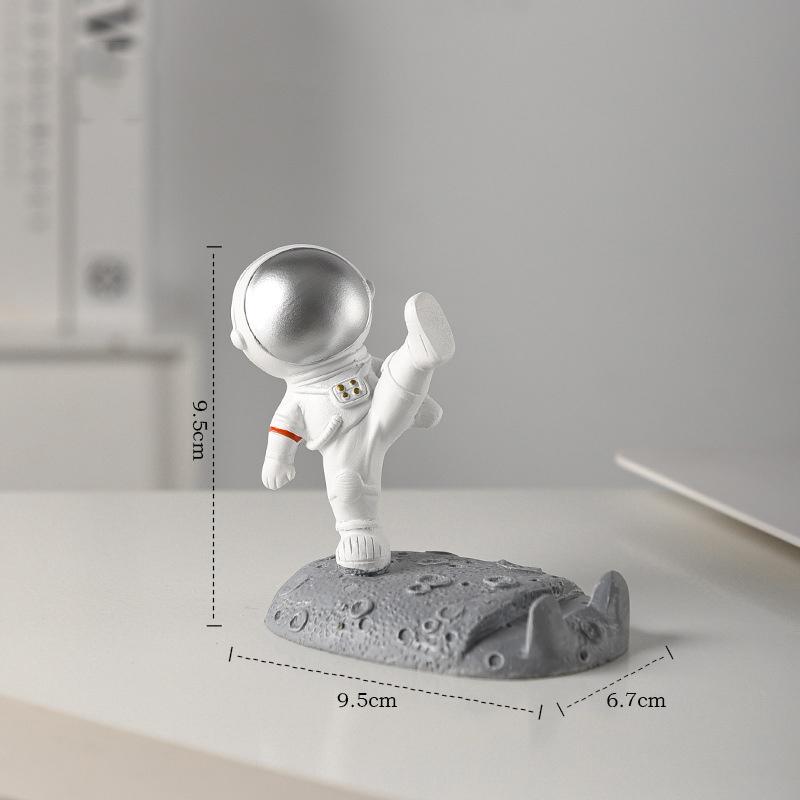Violent Bear Decoration Creative Light Luxury Mobile Phone Holder Home Living Room Study Desktop Cute Lazy Bracket Decoration