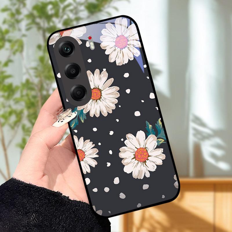 For Tecno Camon 40 Pro 4G Phone Case Lens Protection Bumper For TECNO Camon40 Pro 40Pro 4G Tempered Glass Back Cover Fundas Capa