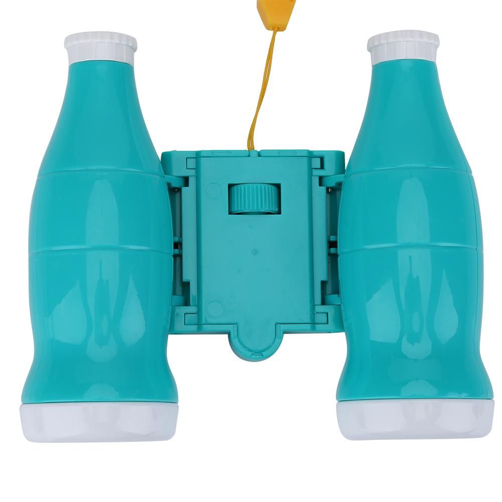 6 Times Lightweight Binoculars with Strap Children Educational Toys (Blue)