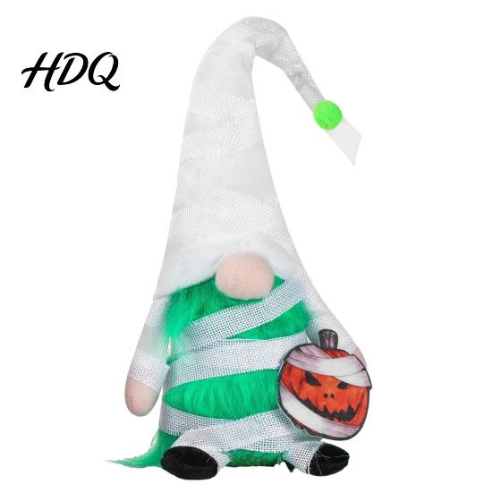 Halloween Outdoor Decorations Gnome Decor Faceless Vampire Bat Doll Figurine for Shelf