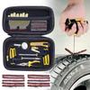 Car Tire Repair Kit Universa Puncture Plug Tools Tyre Puncture Car Emergency for Tire Strips Stirring Glue Repair Tool Kit