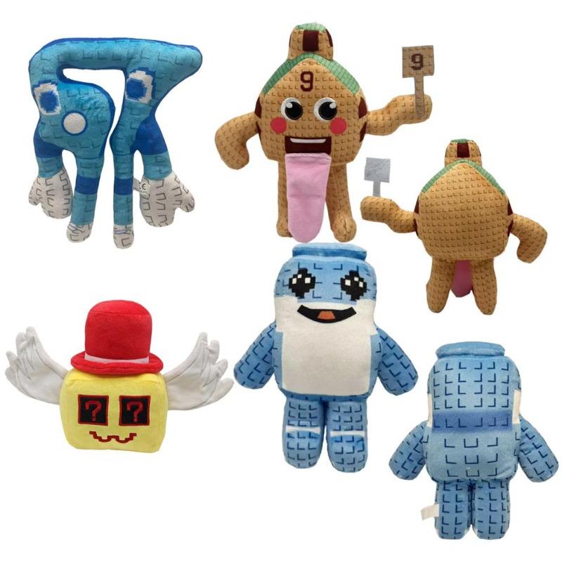 Steal A Brainrot Game Plush No 9 No 67 Funny Tongue Spitting Handheld Stuffed Digital Doll Soft Toy Gift