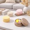 4PCS Silicone Moisturizer Container Mini Cream Powder Case Silicone Storage Box  Gels Lotions