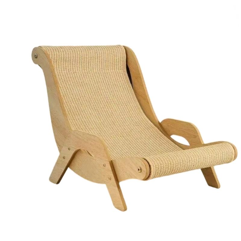 

Cats Scratch Bed Scratch Resistant Sisal Cartoon Kittens Bed for Pet Indoor Bed Woven Bed Scratching Board XL