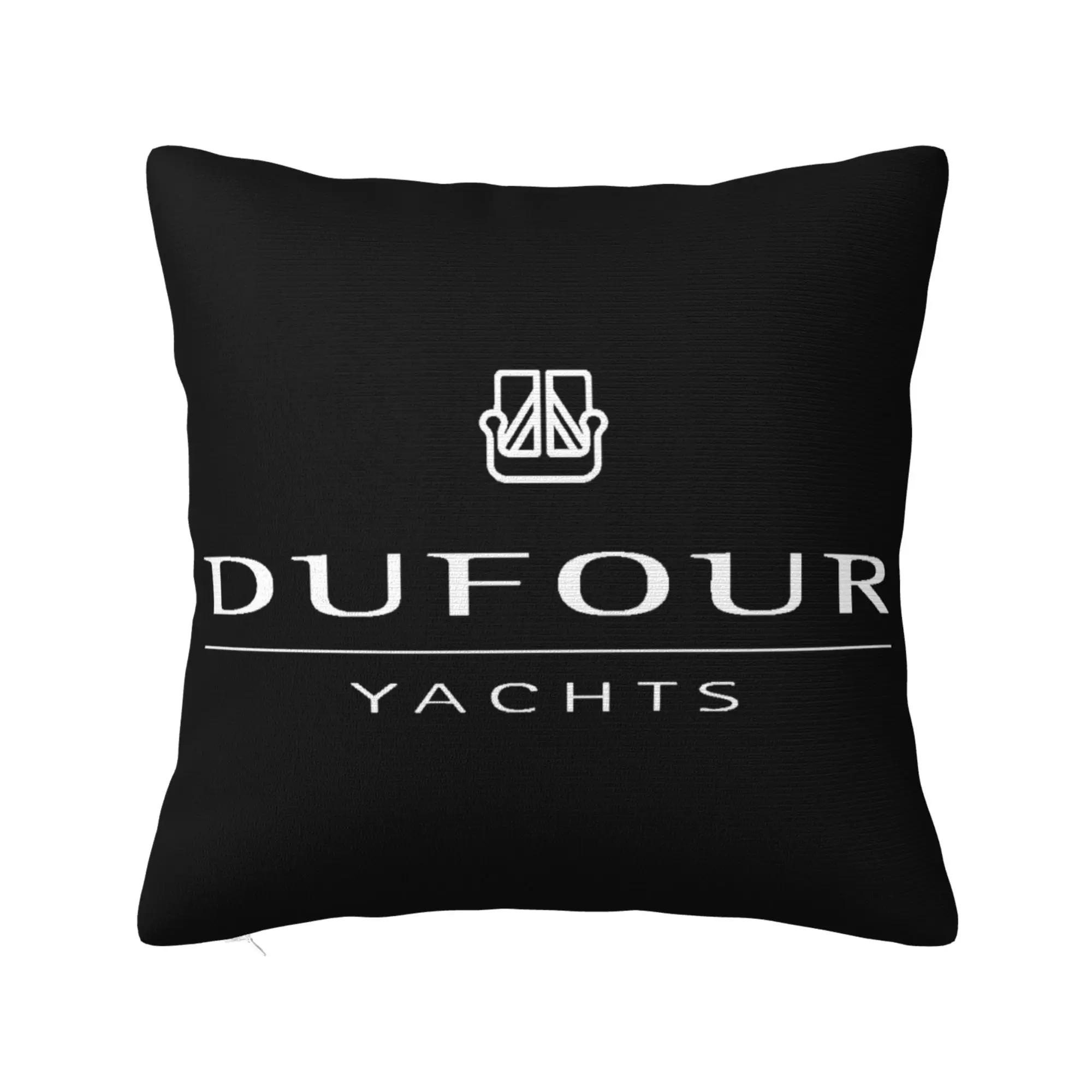 

Dufour Yachts Square Pillowcase 18x18 Inch Polyester Cushion Cover Pillow Case Soft Cozy Throw Pillow Cover for Sofa Bed Couch 55cmx55cm