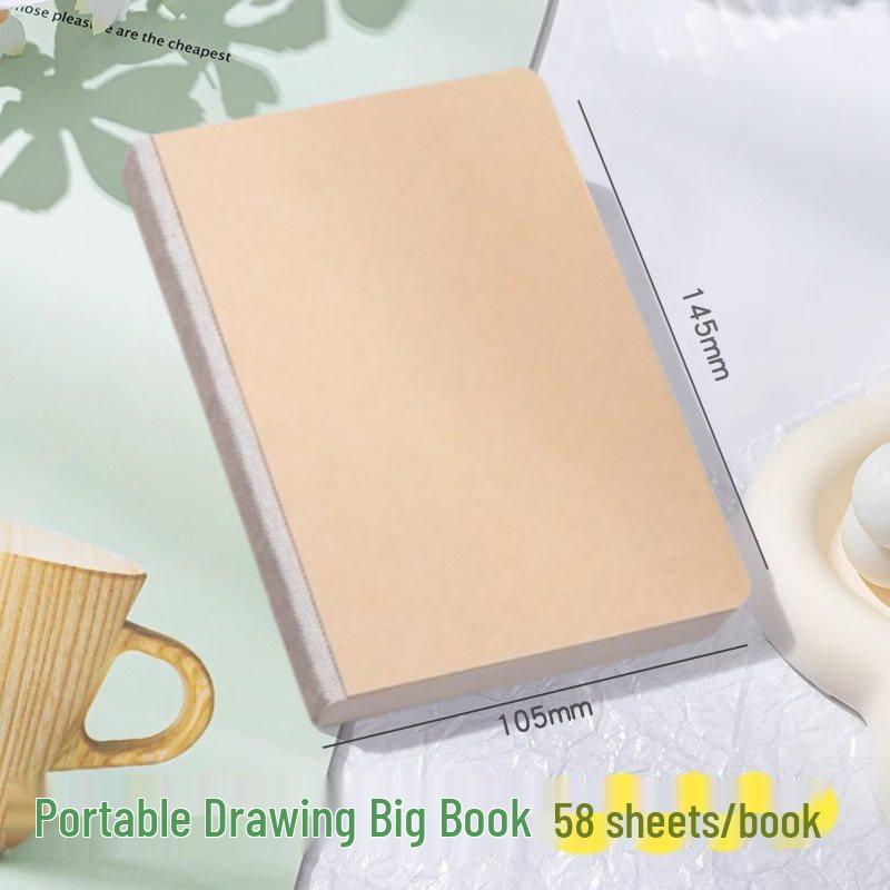 Children's Portable Watercolor Paint Set In Walnut Box