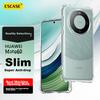 ESCASE Ultra-Thin Full Protection Silicone Airbag Case for Huawei Mate60, Shockproof Ultra-Light TPU Soft Transparent Cover