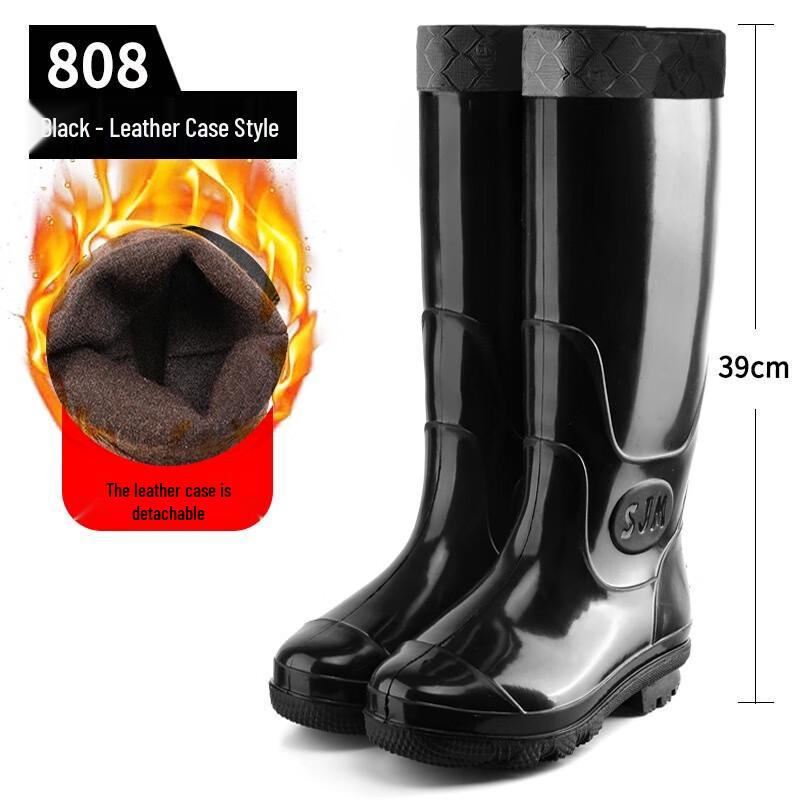 Aote TAYU Men s High-top Rubber Rain Boots EU 39-44