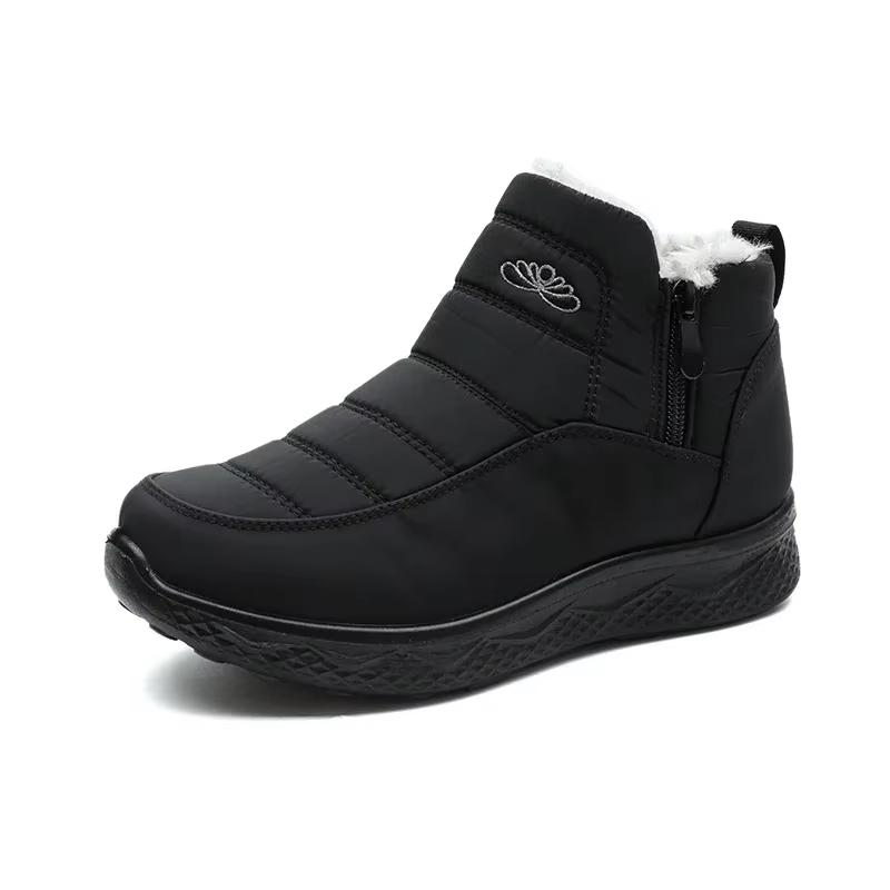 Winter New Women'S Thick Warm Snow Boots Plus Large Comfortable Cotton Short Boots Fashion Versatile Casual Women'S Boots