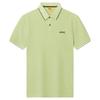 JEEP Men's Silk Linen Blend Cooling Polo Shirt
