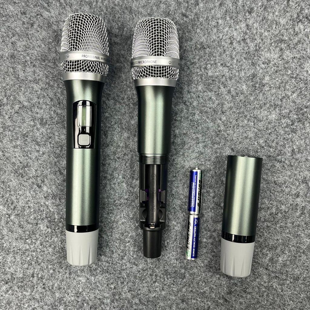 KTV U-band Infrared Frequency High-End Wireless Dual Microphone and Headset for Conferences