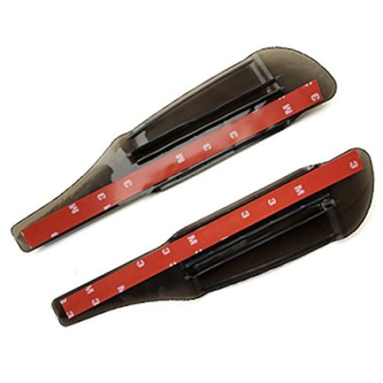 

ZooooM Car Mirror Visor Side Water Droplet Improved Accident Popular Car Security - Rain, Wind, Protection, Visibility, Prevention, Accessory, (Black) чёрный
