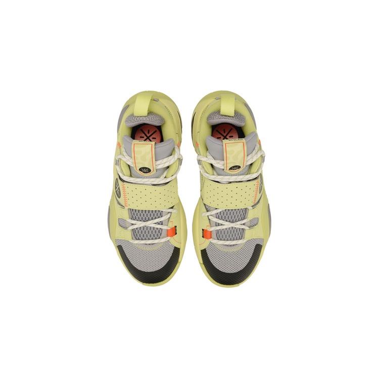 (GS) Li-Ning Wade All City 8 'Mustard Green' Kids' ABPQ033-3