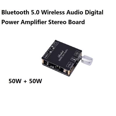 XY-C50L MINI Bluetooth 5.0 Audio inalámbrico Amplificador de potencia digital Placa estéreo 50W + 50W