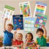Development Visual Cognitive Charts Poster Early Education Toys For Kids Gifts