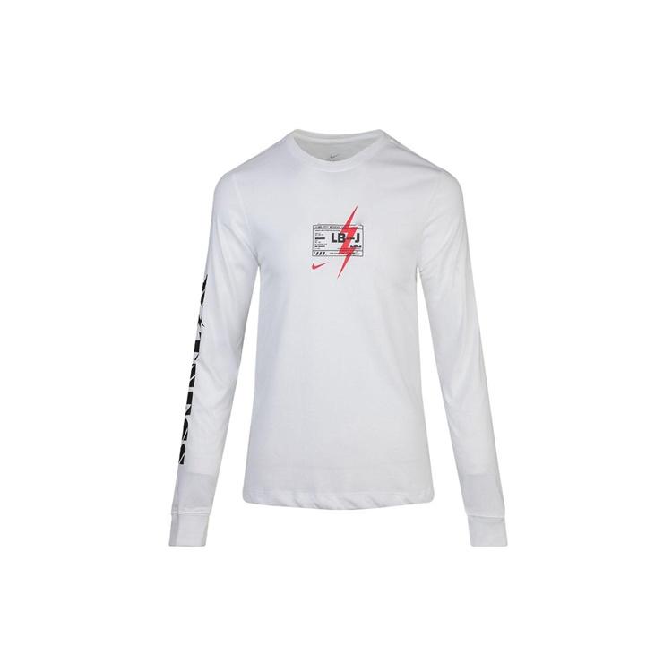Nike DRI-FIT LEBRON LeBron James Basketball Long Sleeves White Men s CD1124-100 XXL
