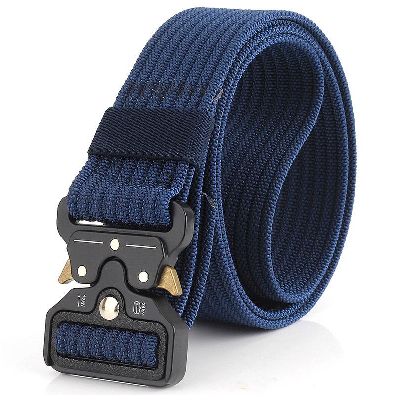 New Quick Release Cobra Belt, Nylon Outdoor Sports Men's Belt