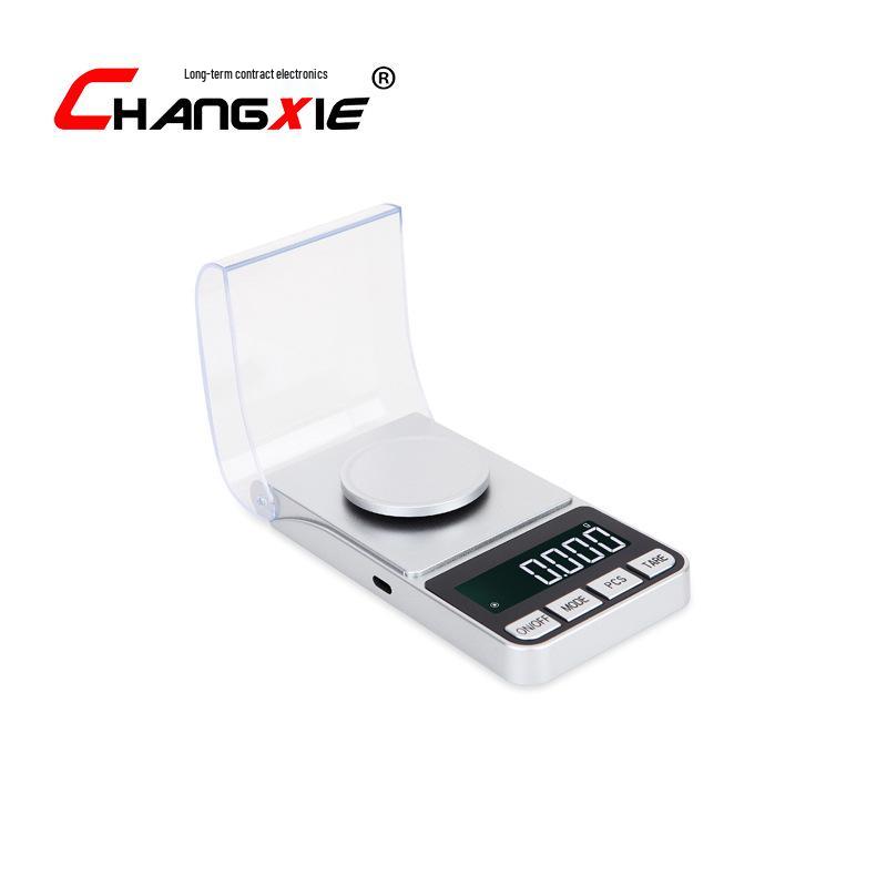 

High-Precision 0.001g Milligram Jewelry and Gem Scale Silver 50g/0.001g (Battery)